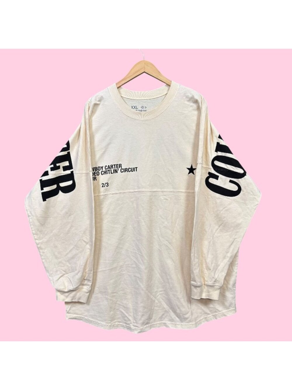 Beyonce Cowboy Carter Rodeo Chitlin Circuit Tour Spirit Jersey XXL